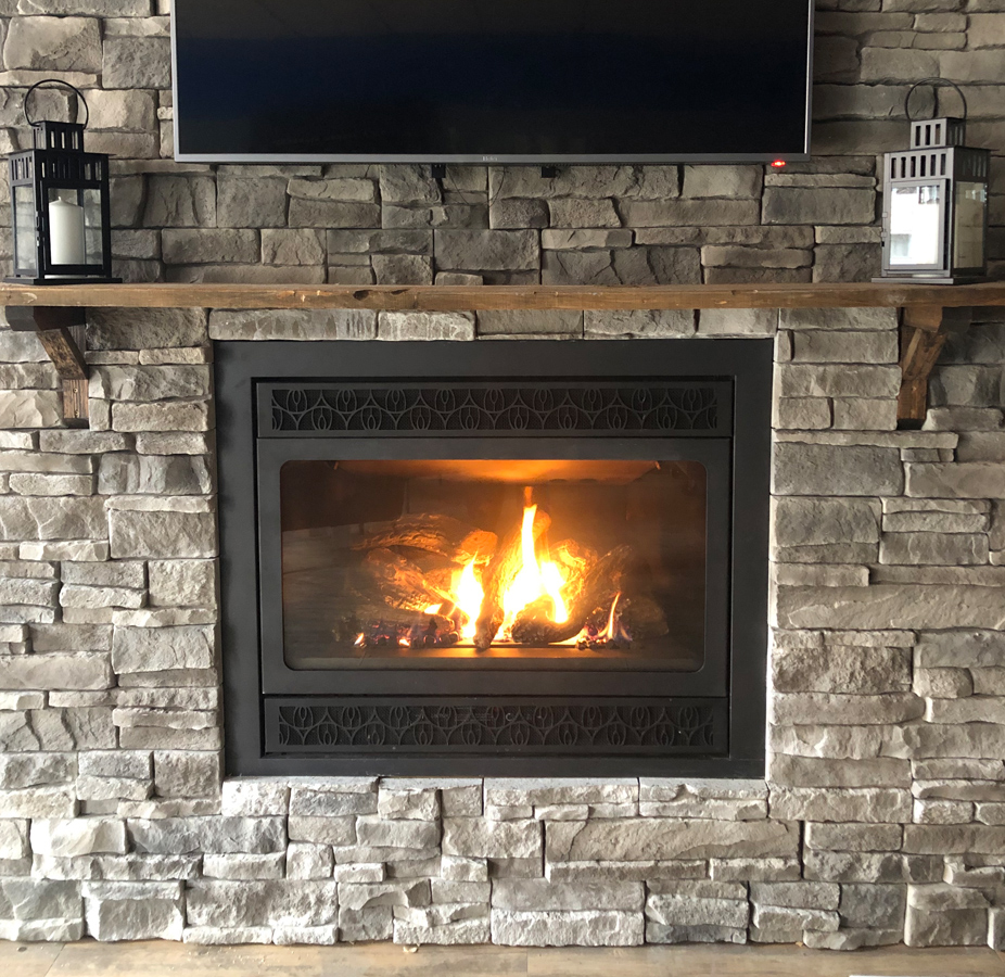 Gas fireplace