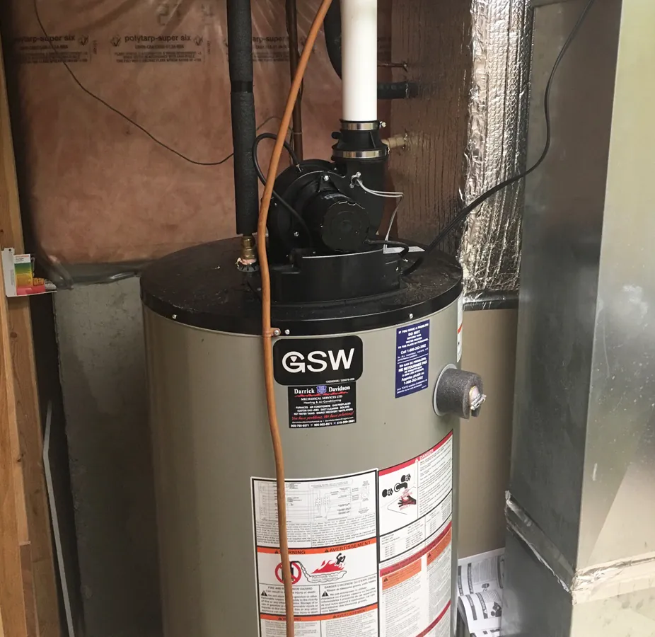 Water heater service in Hamilton