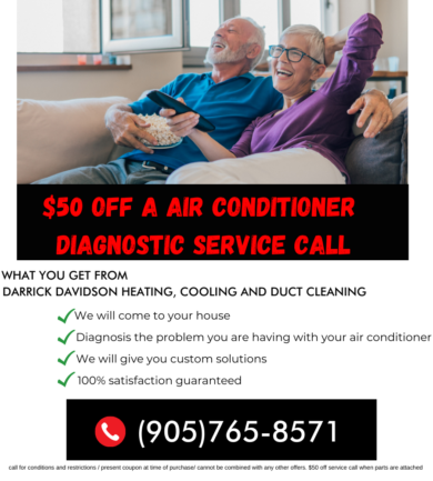 $50 Off Air Conditioner Diagnostic Service Call*